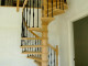 Spiral with Metal Balusters